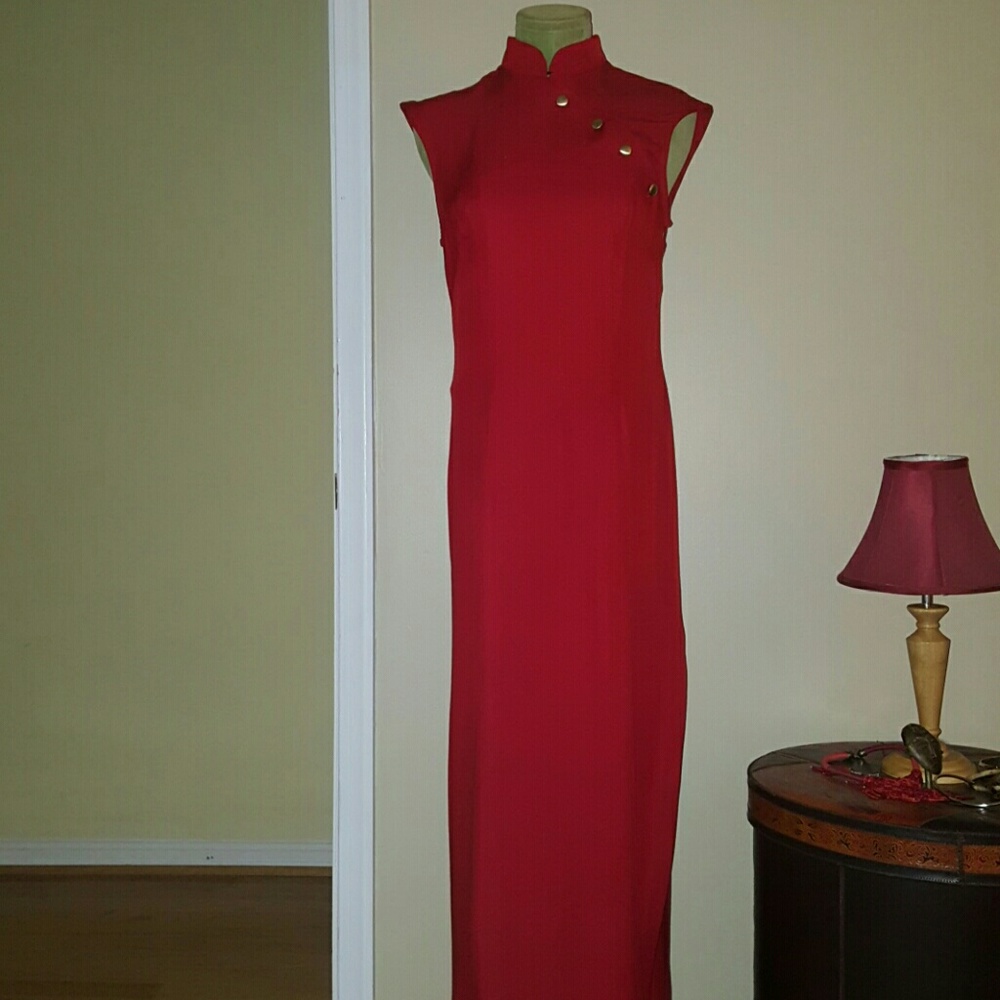 CHINESE STYLE(QIPAO) EVENING DRESS